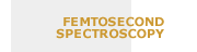 femtosecond spectroscopy