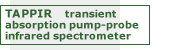 TAPPIR transient absorption pump-probe infrared spectrometer